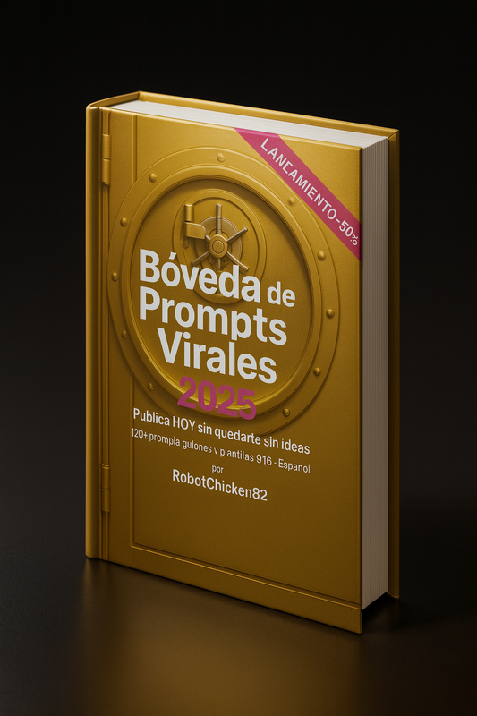 Bóveda de Prompts Virales 2025 – Publicá HOY sin quedarte sin ideas