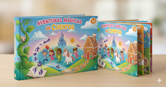 📖 Aventuras Mágicas de Cuentos – Libro Infantil Ilustrado (2 a 6 años)